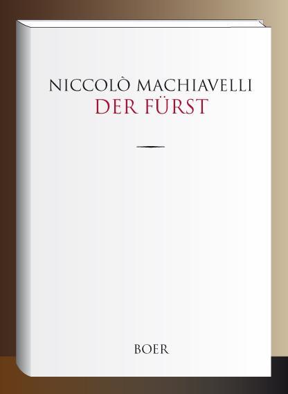Cover: 9783966620086 | Der Fürst | Niccolò Machiavelli | Buch | 160 S. | Deutsch | 2019