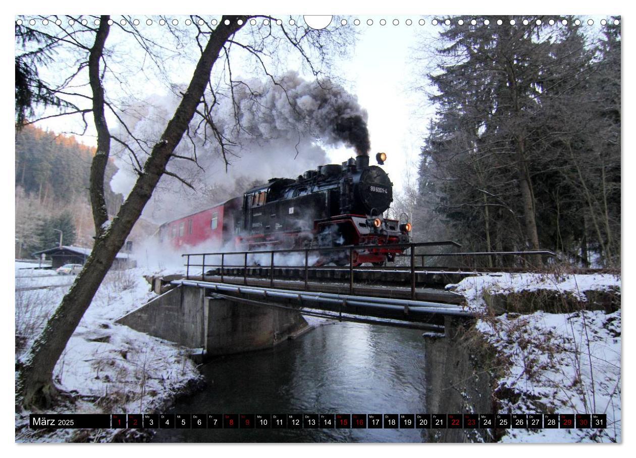 Bild: 9783435445967 | Dampfbahnromantik - Dampfbahnen auf schmaler Spur (Wandkalender...