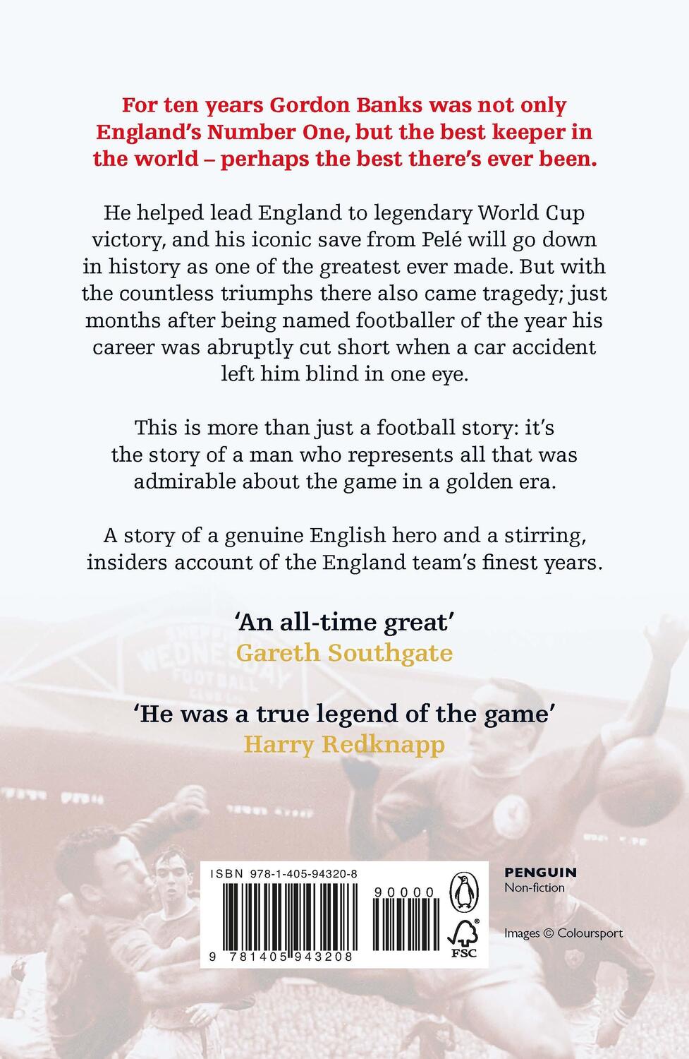 Rückseite: 9781405943208 | Banksy | The Autobiography of an English Football Hero | Gordon Banks
