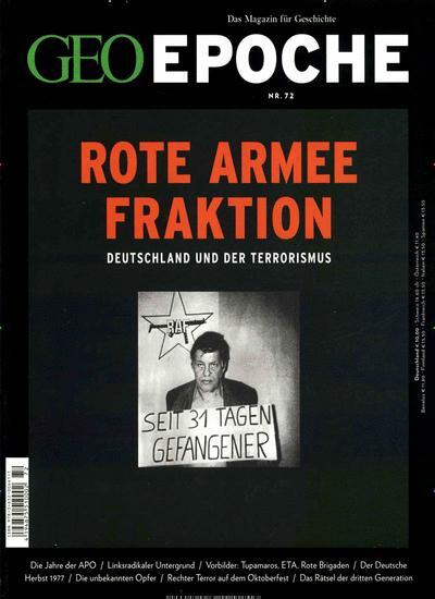 Cover: 9783652004411 | GEO Epoche Rote Armee Fraktion | Michael Schaper | Taschenbuch | 2015