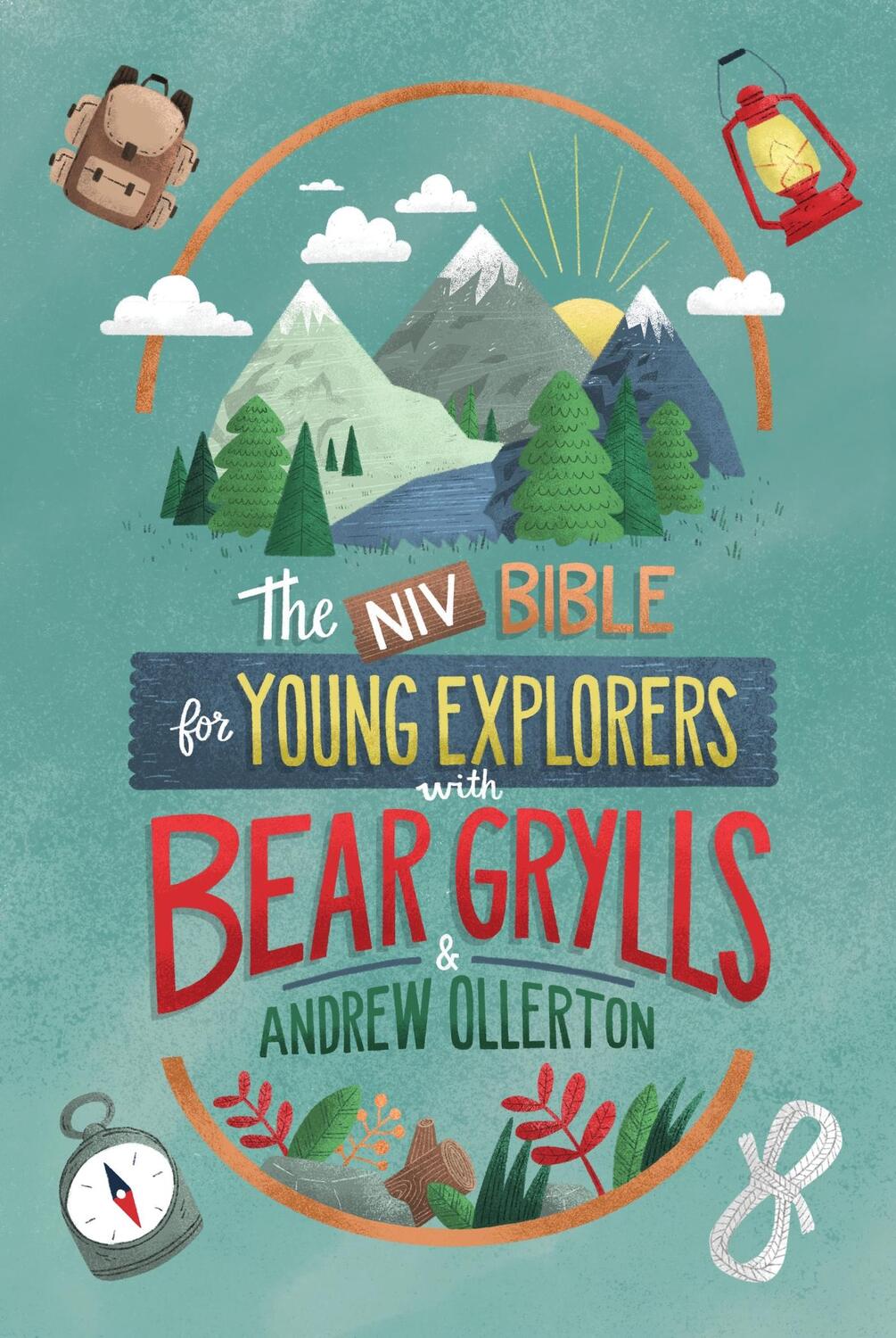 Cover: 9781399806770 | NIV Bible for Young Explorers with Bear Grylls and Andrew Ollerton