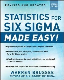 Cover: 9780071797535 | Statistics for Six Sigma Made Easy! Revised and Expanded Second...