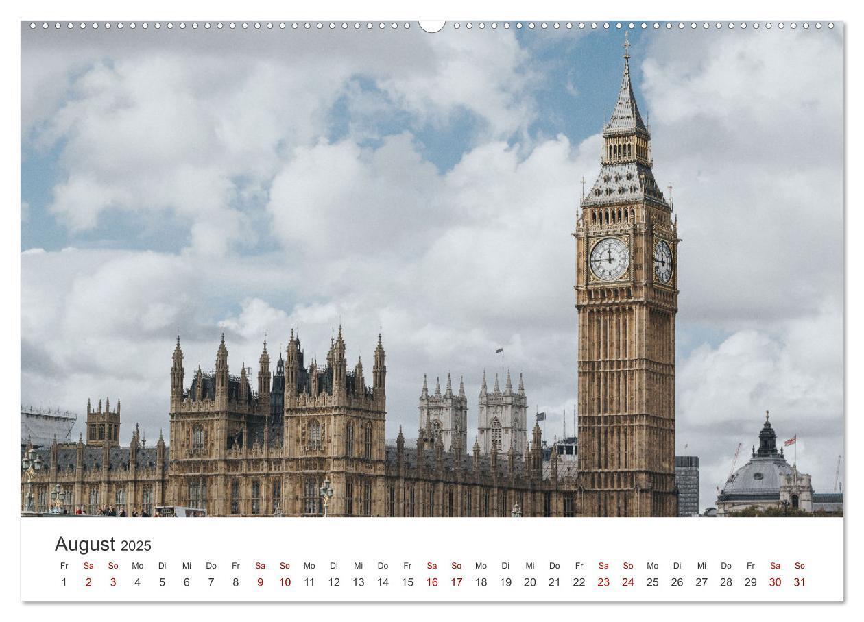 Bild: 9783435001347 | London - Die faszinierende Hauptstadt Englands. (Wandkalender 2025...