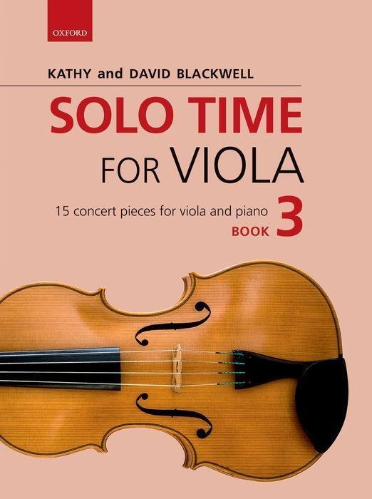 Cover: 9780193513303 | Solo Time for Viola Book 3 | Kathy Blackwell | Viola Time | Buch