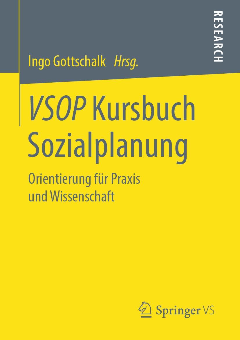 Cover: 9783658254445 | VSOP Kursbuch Sozialplanung | Orientierung für Praxis und Wissenschaft