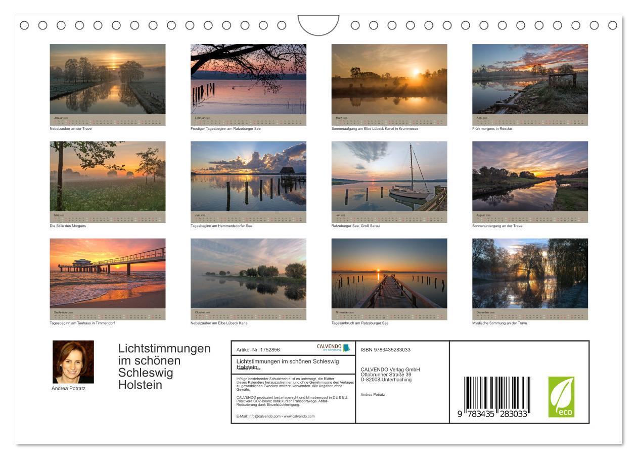 Bild: 9783435283033 | Lichtstimmungen im schönen Schleswig Holstein (Wandkalender 2025...