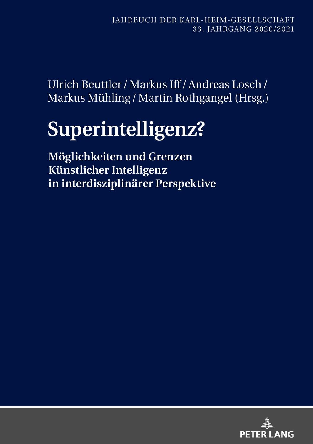 Cover: 9783631869284 | Superintelligenz? | Markus Iff (u. a.) | Buch | EAN 9783631869284
