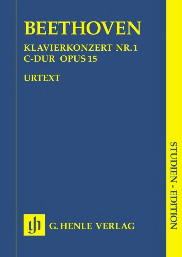 Cover: 9790201898063 | Piano Concerto No.1 In C Op.15 - Study Score | Studien-Editionen