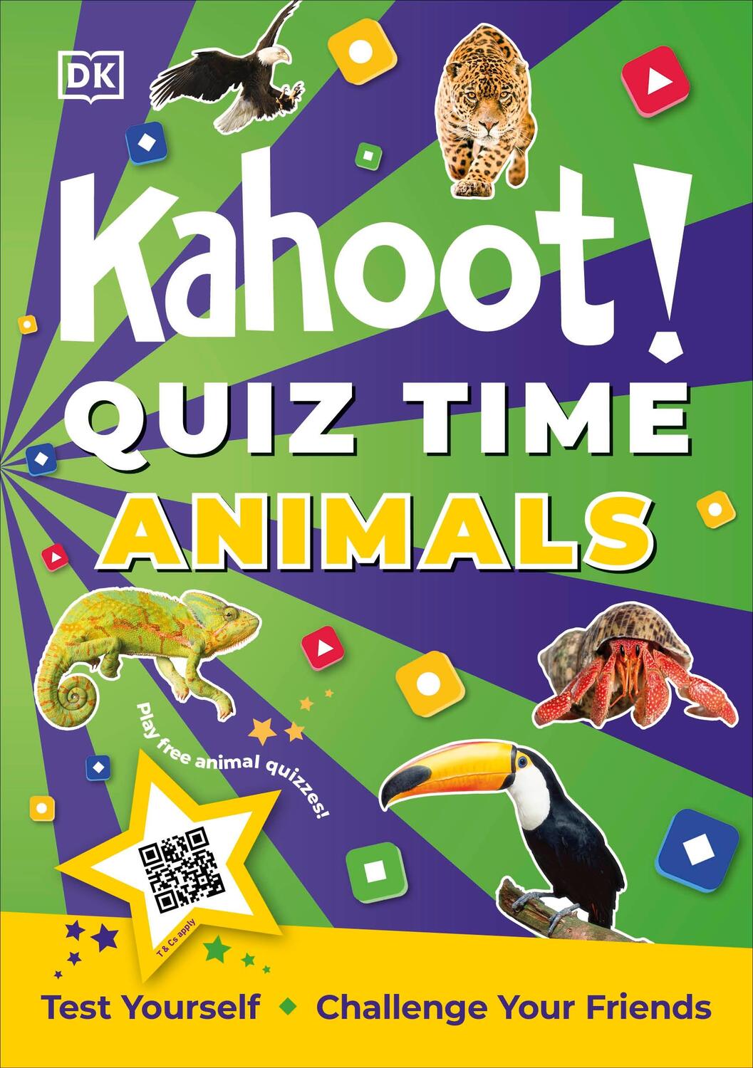 Cover: 9780241605998 | Kahoot! Quiz Time Animals | Test Yourself Challenge Your Friends | Dk