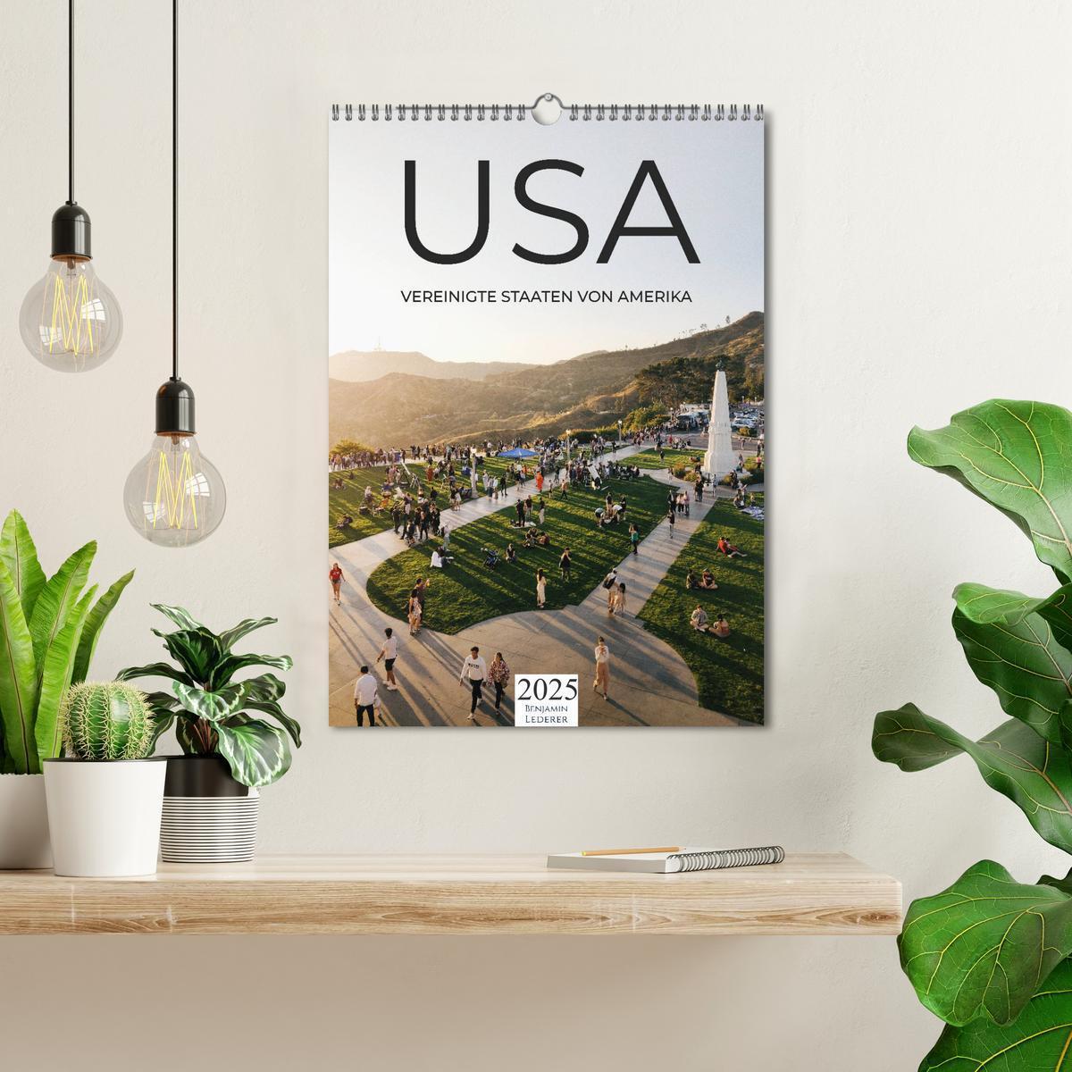 Bild: 9783435939480 | USA - Vereinigte Staaten von Amerika (Wandkalender 2025 DIN A3...