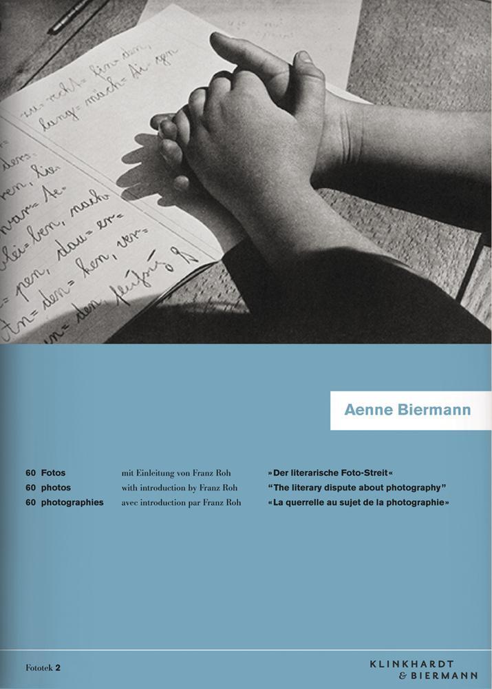 Cover: 9783943616590 | Aenne Biermann | 60 Fotos | Hans-Michael Koetzle (u. a.) | Taschenbuch