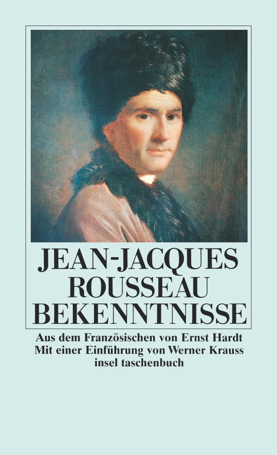 Cover: 9783458325239 | Bekenntnisse | Jean-Jacques Rousseau | Taschenbuch | Deutsch | 1985