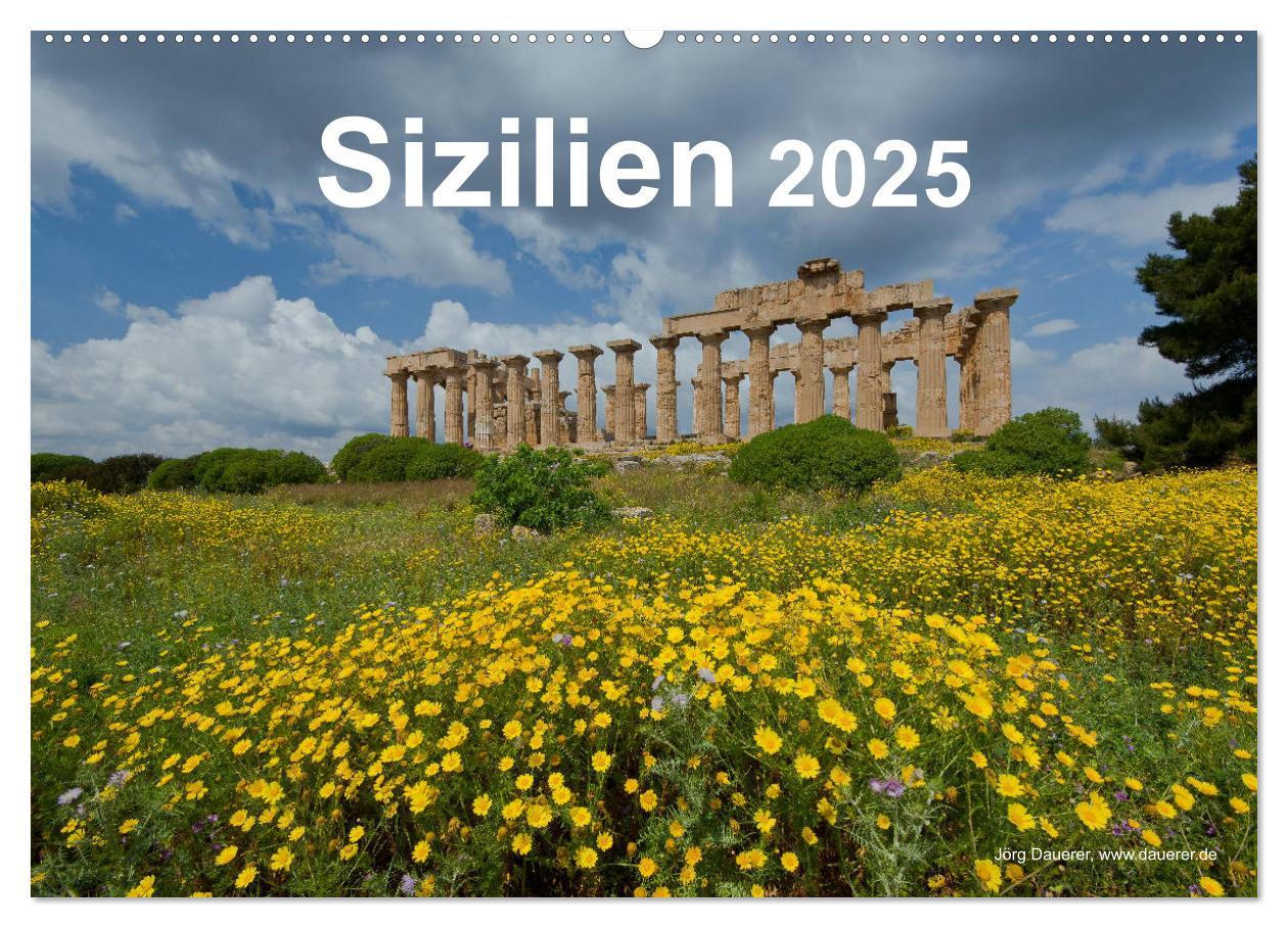 Cover: 9783435354757 | Sizilien 2025 (Wandkalender 2025 DIN A2 quer), CALVENDO Monatskalender