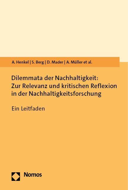 Cover: 9783756003679 | Dilemmata der Nachhaltigkeit: Zur Relevanz und kritischen Reflexion...