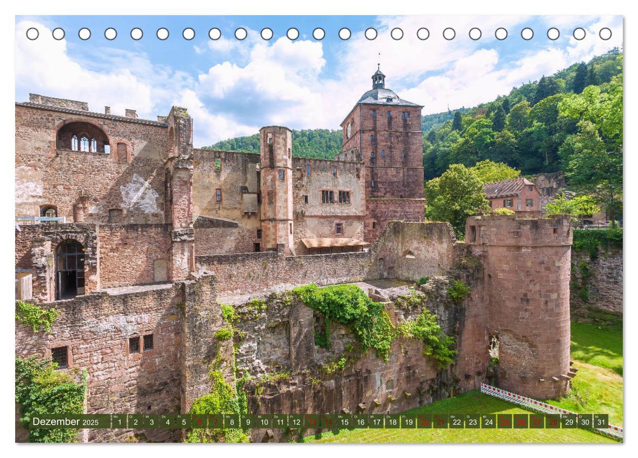 Bild: 9783435330416 | Heidelberger Neckarzauber (Tischkalender 2025 DIN A5 quer),...