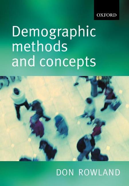 Cover: 9780198752639 | Demographic Methods and Concepts | Donald T. Rowland | Taschenbuch