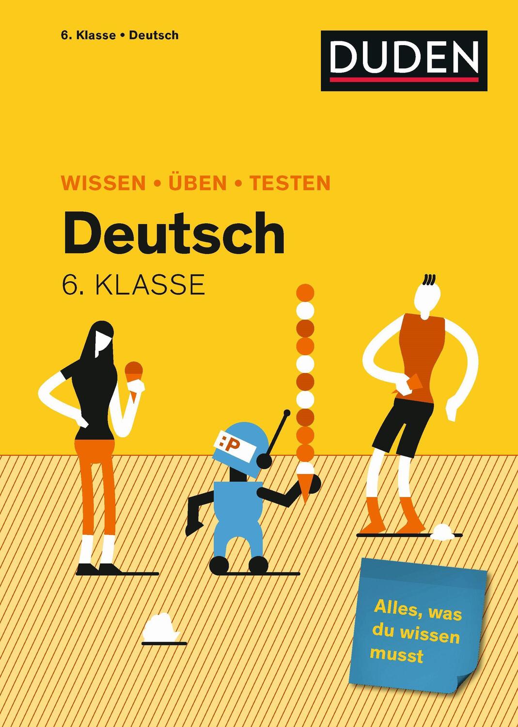 Cover: 9783411721658 | Wissen  Üben  Testen: Deutsch 6. Klasse | Taschenbuch | Deutsch