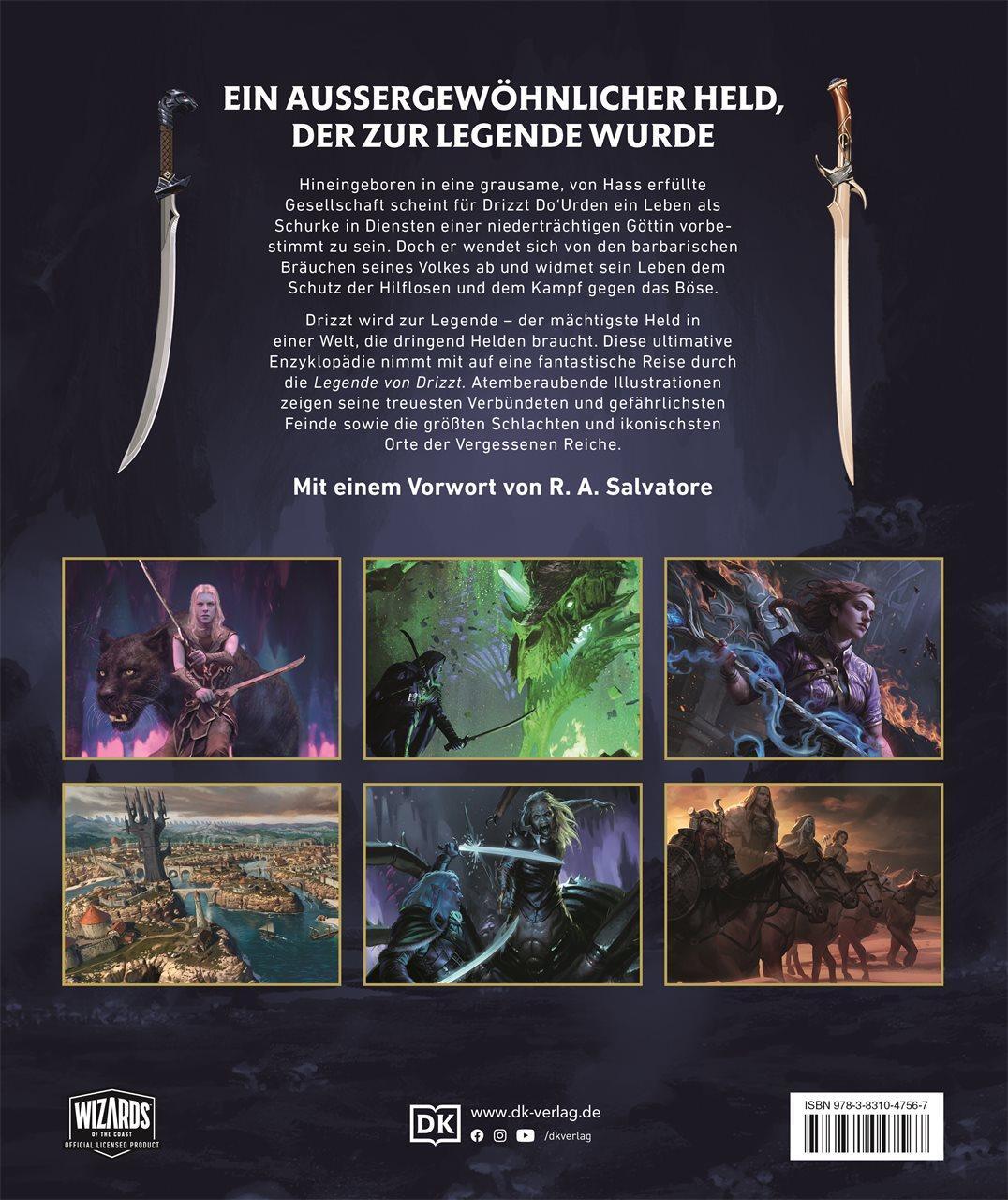 Rückseite: 9783831047567 | Dungeons &amp; Dragons Die Legende von Drizzt Die illustrierte...
