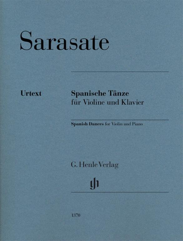 Cover: 9790201813707 | Spanische Tänze für Violine und Klavier, Urtext | Pablo De Sarasate