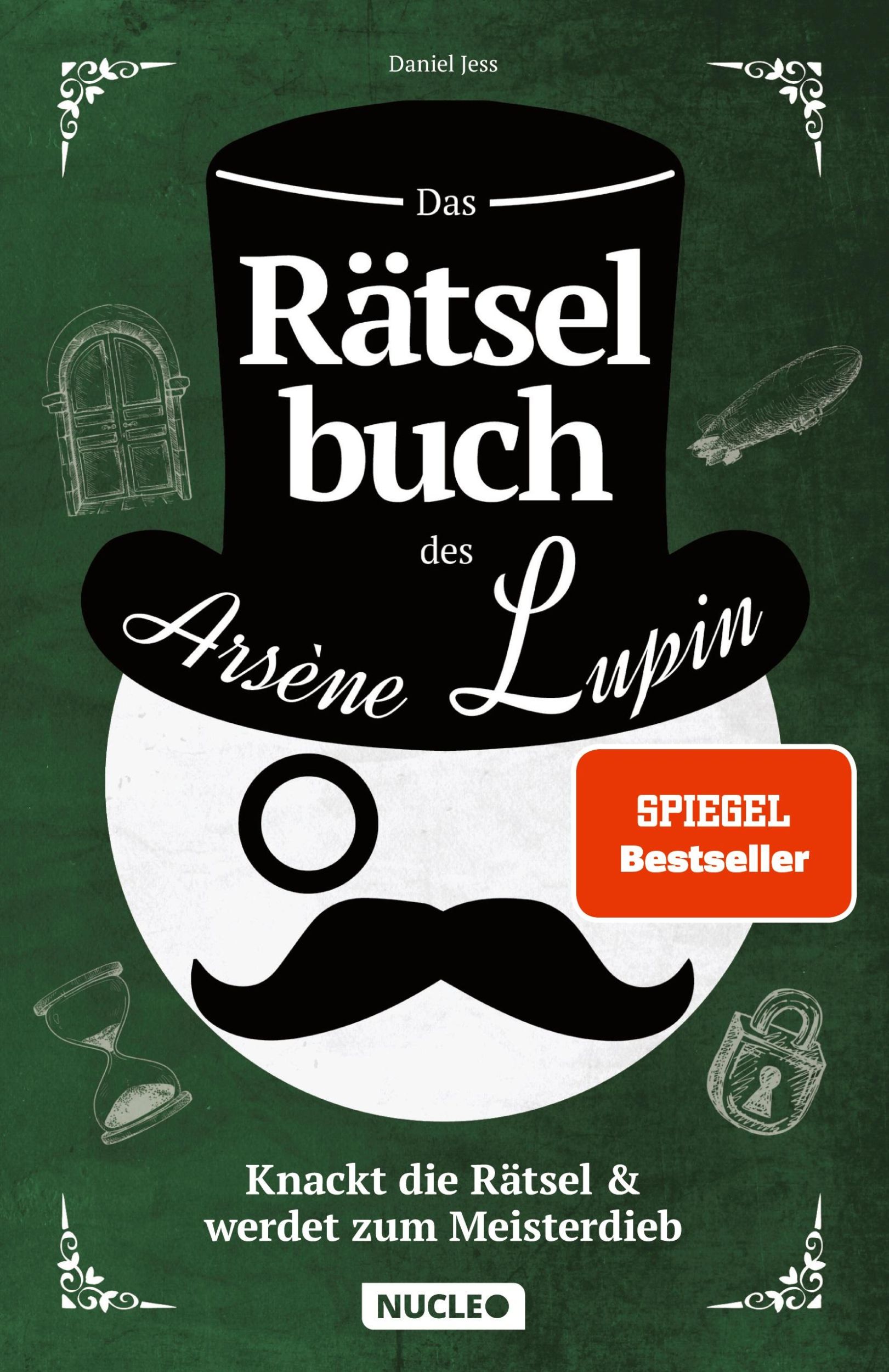 Cover: 9783985610006 | Das Rätselbuch des Arsène Lupin: Knackt die Rätsel &amp; werdet zum...