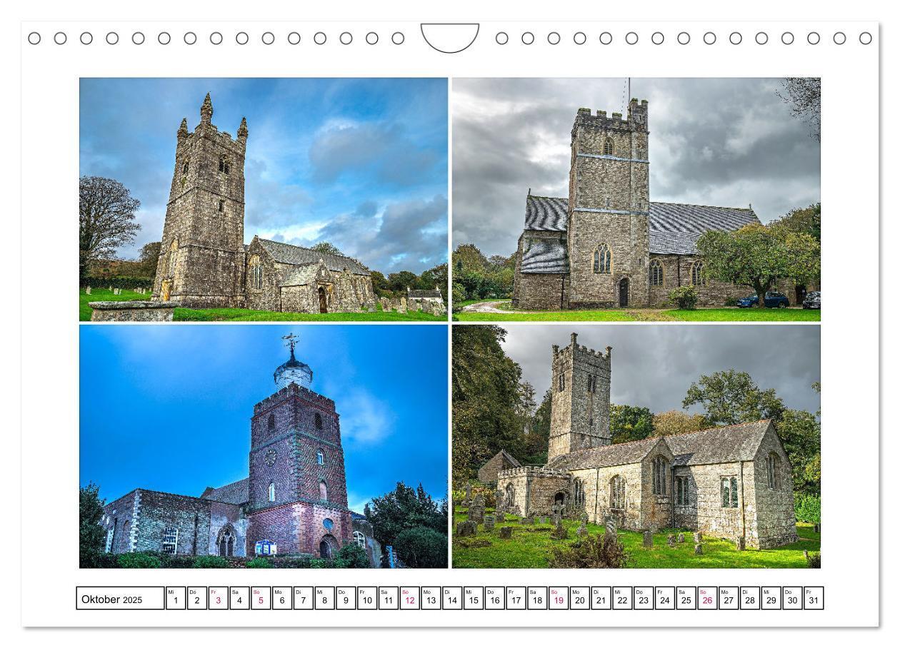 Bild: 9783383762291 | Trutzig und Wehrhaft - Englands Kirchen (Wandkalender 2025 DIN A4...