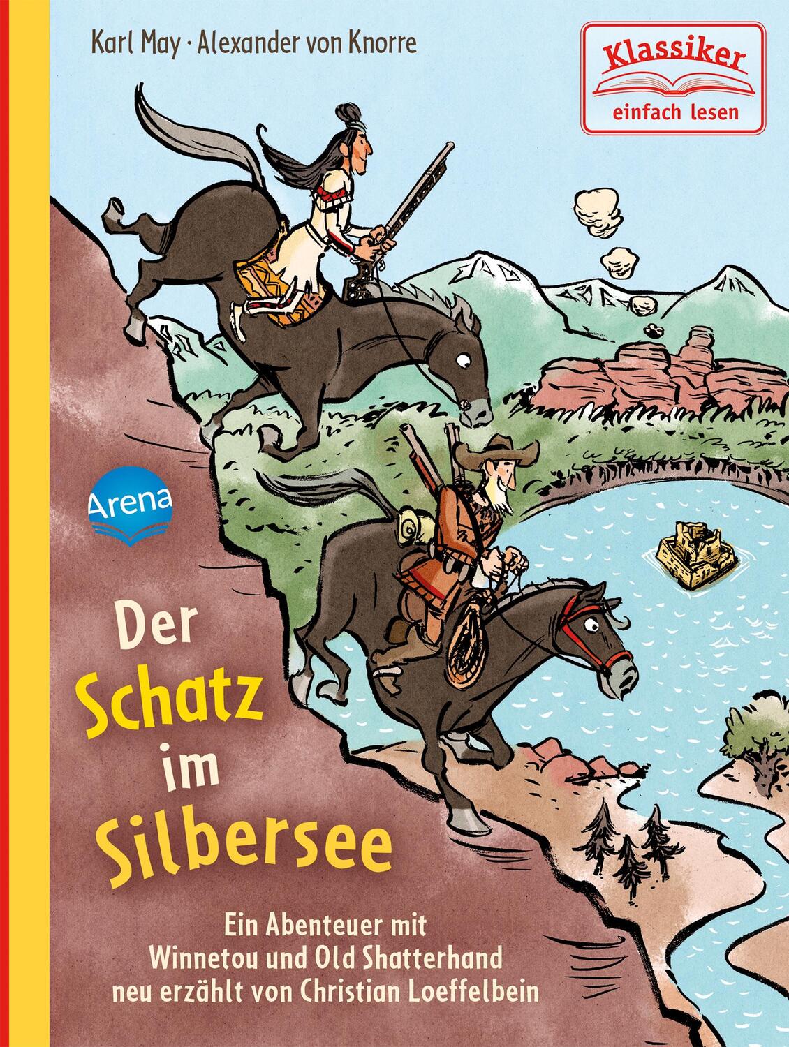 Cover: 9783401717197 | Der Schatz im Silbersee. Ein Abenteuer mit Winnetou und Old...
