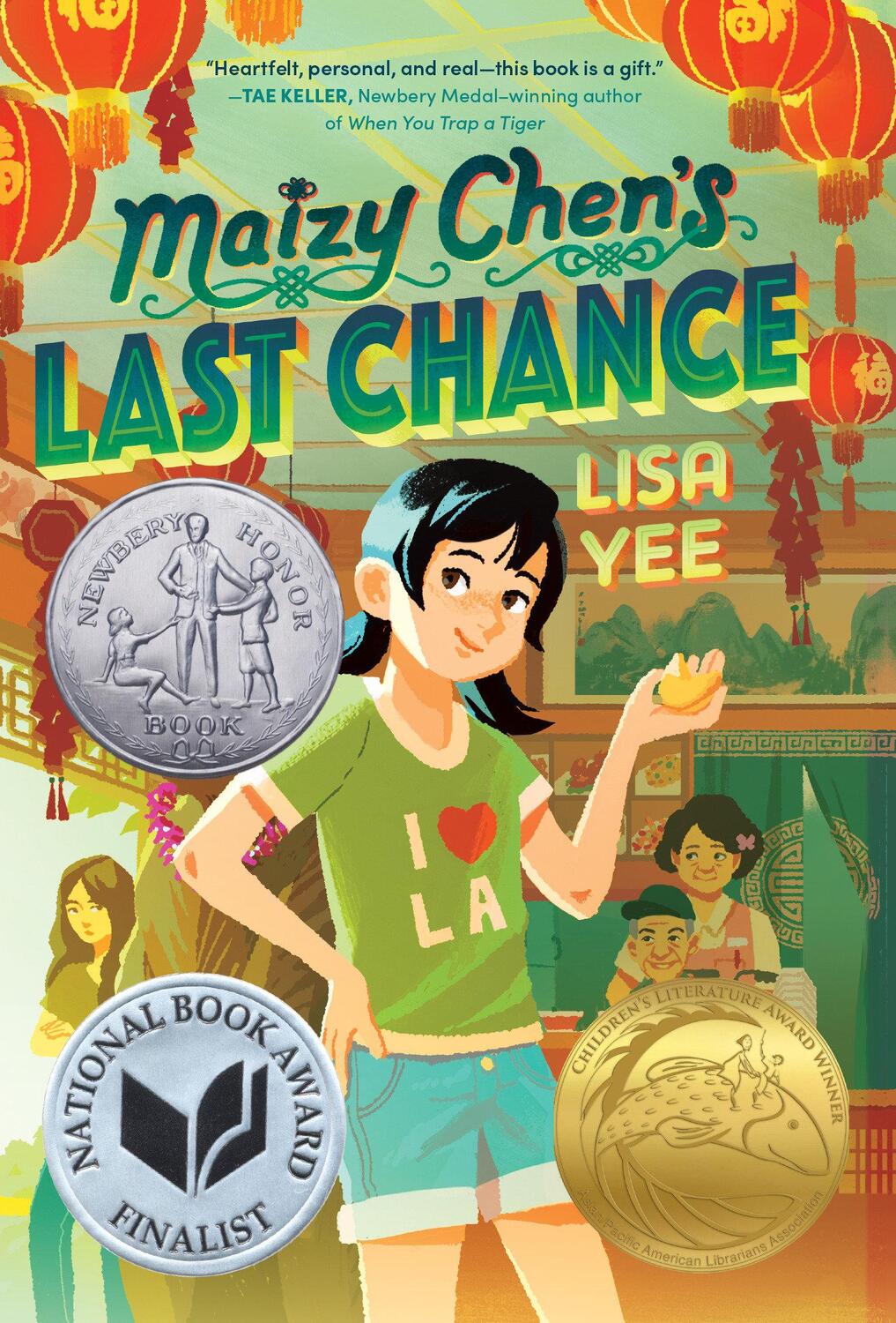 Cover: 9781984830258 | Maizy Chen's Last Chance | (Newbery Honor Award Winner) | Lisa Yee