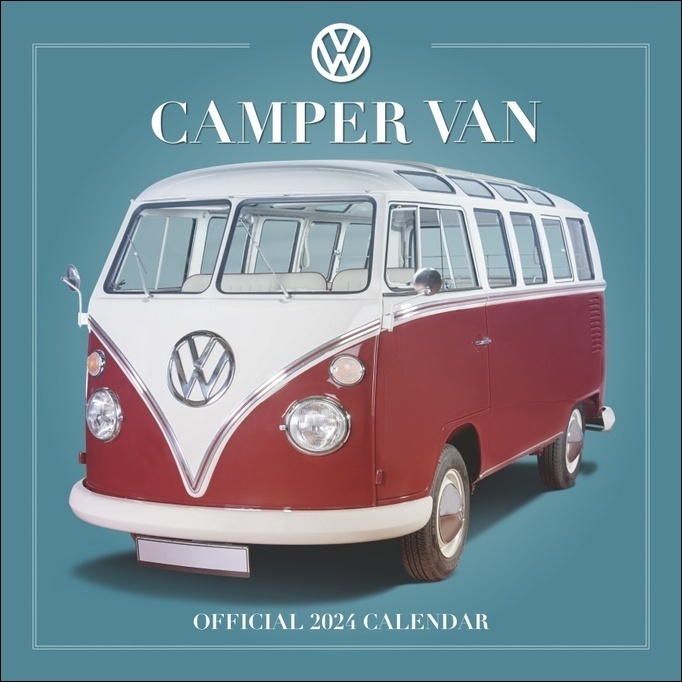 Cover: 9783840196522 | Camper Vans Broschurkalender 2024. Das ganze Jahr auf Reisen mit...
