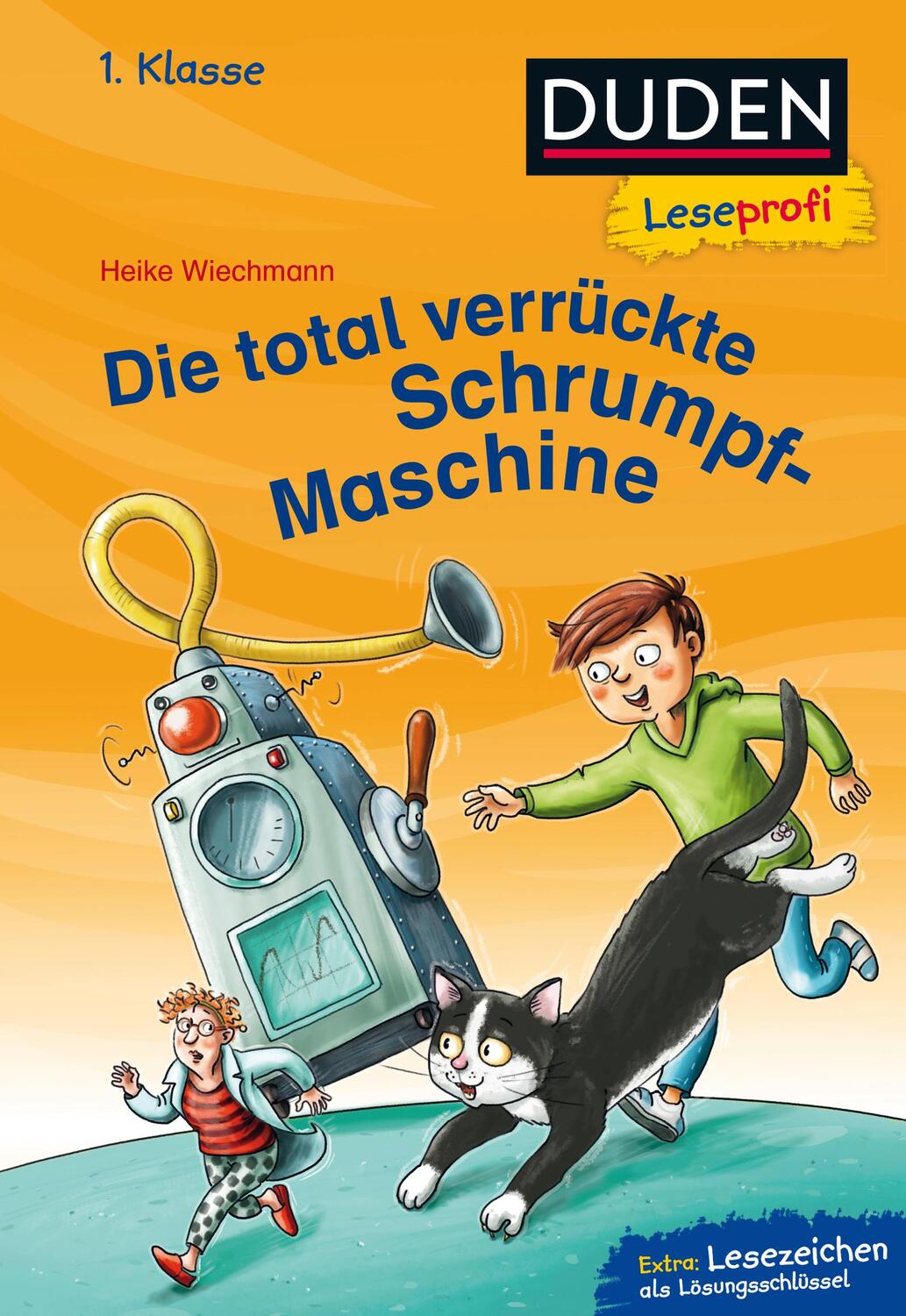Cover: 9783737333504 | Duden Leseprofi - Die total verrückte Schrumpf-Maschine, 1. Klasse