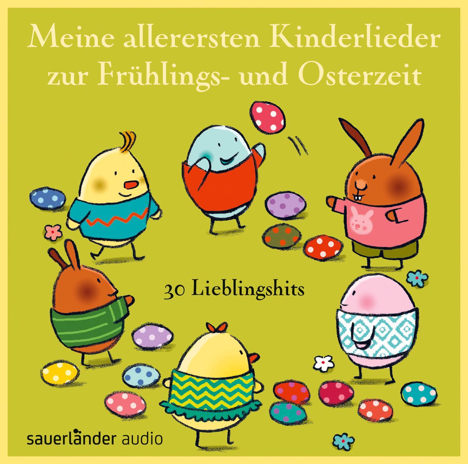 Cover: 9783839847138 | Meine allerersten Kinderlieder zur Frühlings- und Osterzeit | Audio-CD