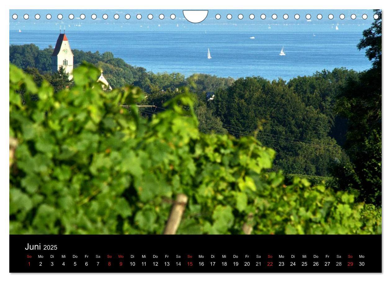 Bild: 9783435792153 | Ein Jahr am BODENSEE (Wandkalender 2025 DIN A4 quer), CALVENDO...