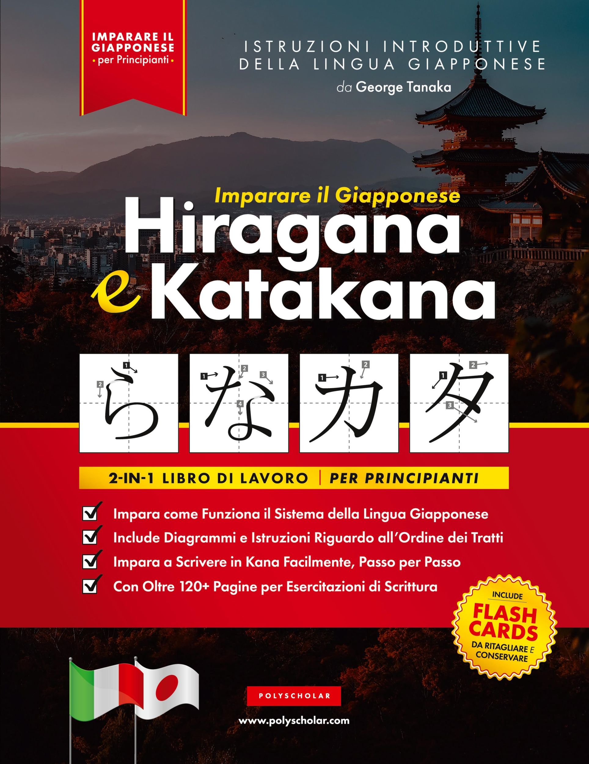 Cover: 9781838291693 | Imparare il Giapponese Hiragana e Katakana - Libro di lavoro, per...