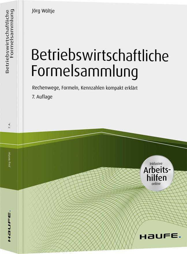 Cover: 9783648136904 | Betriebswirtschaftliche Formelsammlung - inkl. Arbeitshilfen online