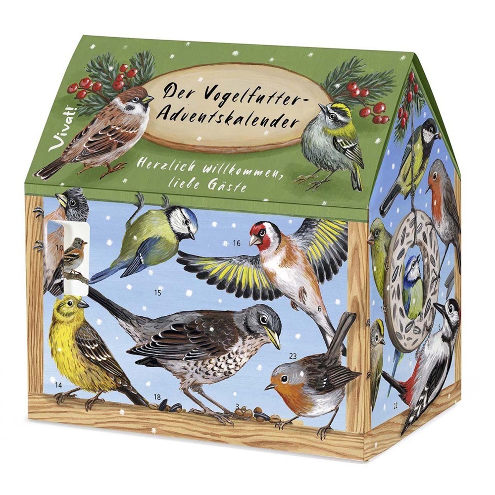 Cover: 4260653743631 | Der Vogelfutter-Adventskalender »Herzlich willkommen, liebe Gäste«