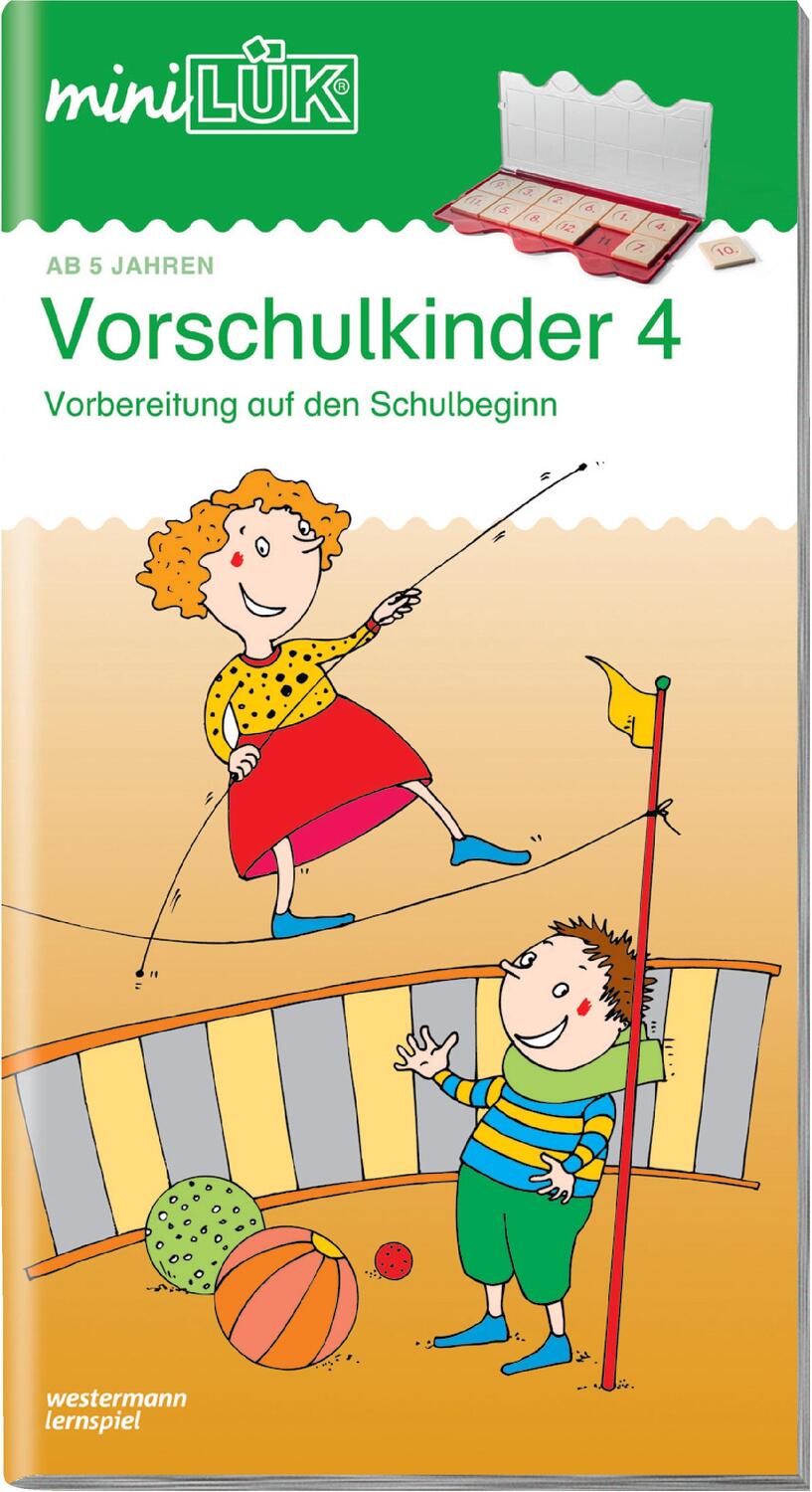 Cover: 9783894141042 | miniLÜK. Vorschulkinder 4 | Taschenbuch | mini LÜK / Vorschule | 29 S.