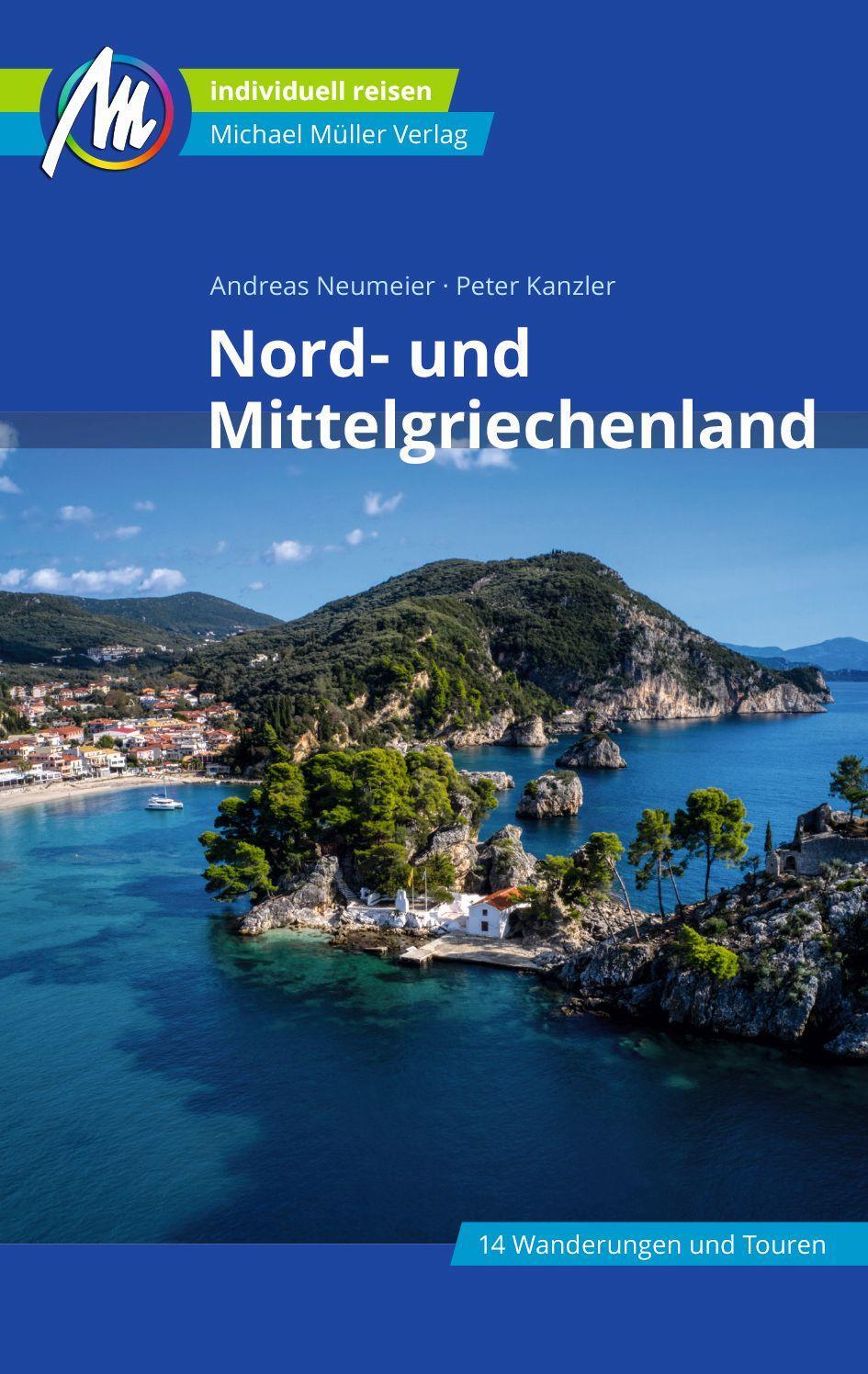 Cover: 9783966850735 | Nord- und Mittelgriechenland Reiseführer Michael Müller Verlag | Buch