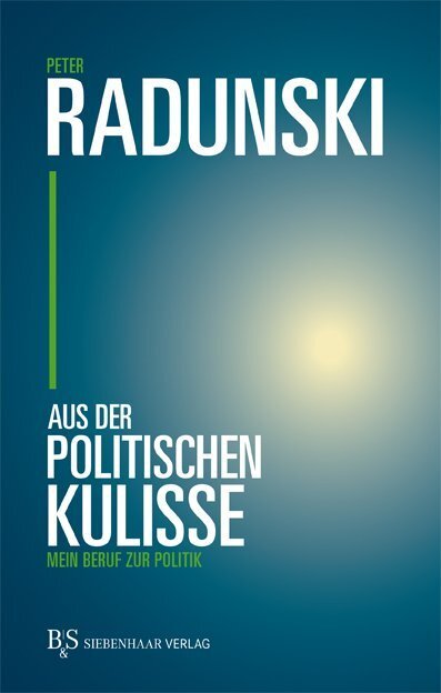Cover: 9783943132274 | Aus der politischen Kulisse | Mein Beruf zur Politik | Peter Radunski