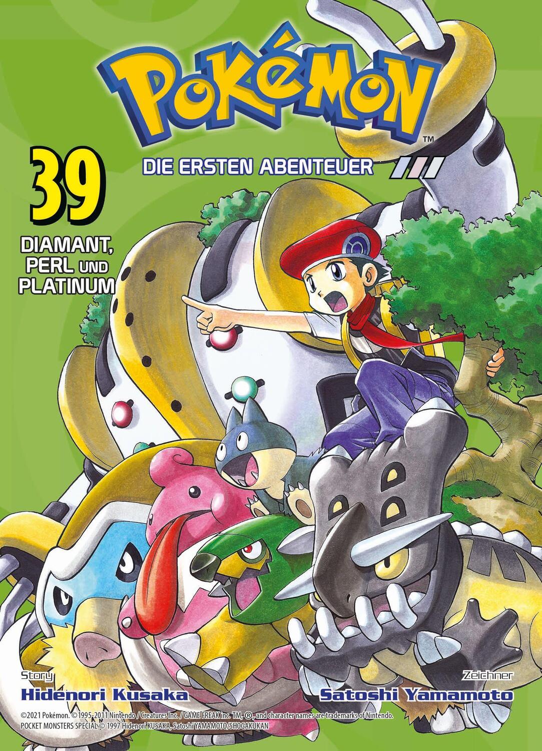 Cover: 9783741623318 | Pokémon - Die ersten Abenteuer 39 | Bd. 39: Diamant, Perl und Platinum
