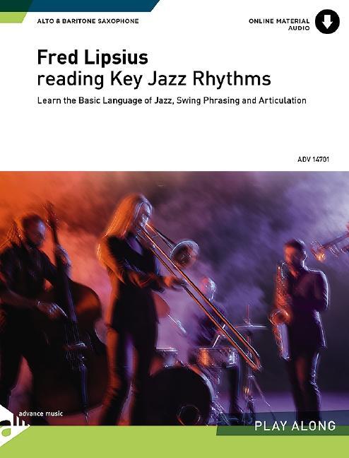 Cover: 9790206303883 | Reading Key Jazz Rhythms - Alto & Baritone Saxophone | Fred Lipsius