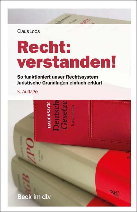 Cover: 9783423512787 | Recht: verstanden! | Claus Loos | Taschenbuch | Deutsch | 2022
