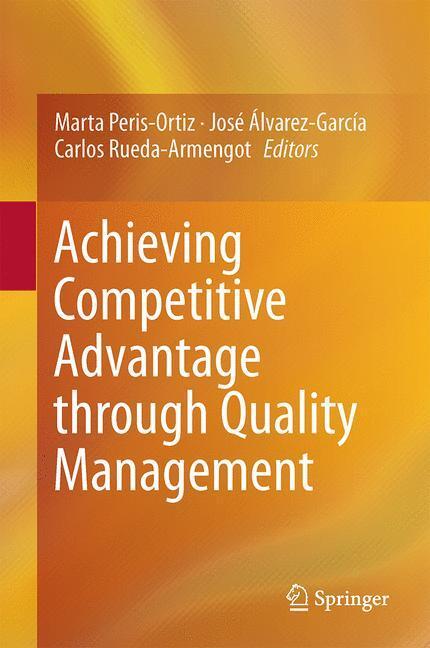 Cover: 9783319172507 | Achieving Competitive Advantage through Quality Management | Buch | xi
