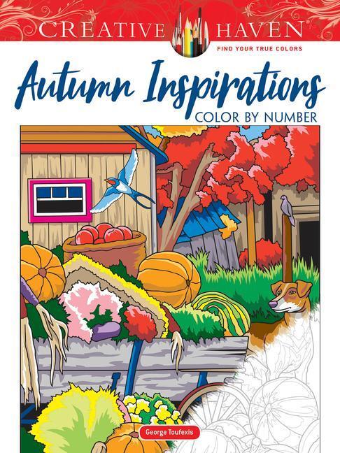 Cover: 9780486844749 | Creative Haven Autumn Inspirations Color by Number | George Toufexis
