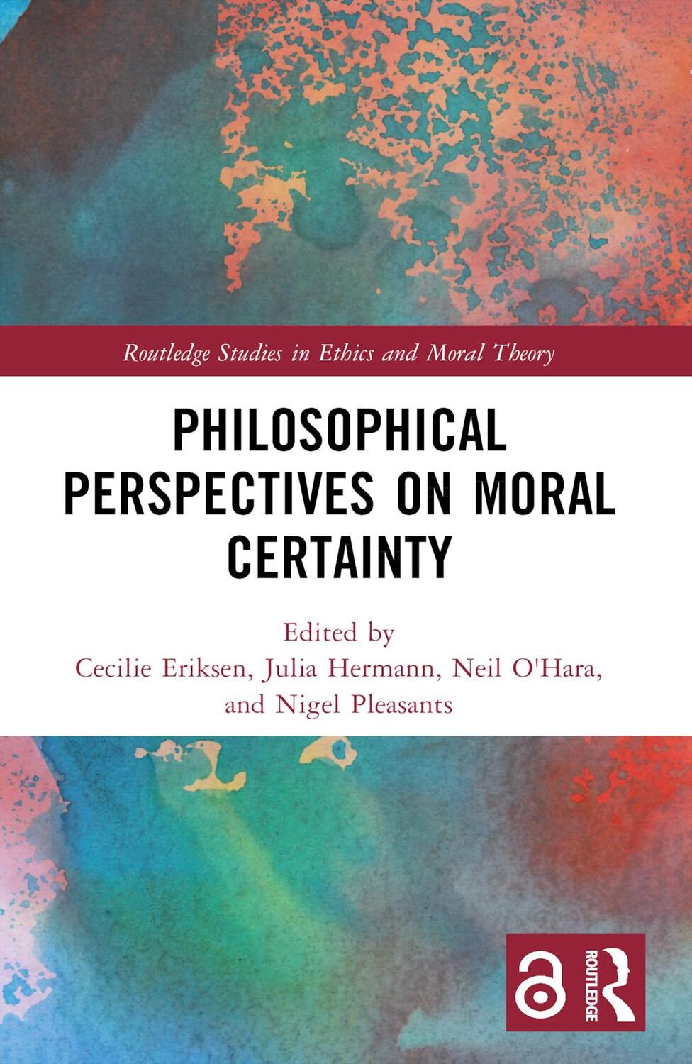 Cover: 9781032015095 | Philosophical Perspectives on Moral Certainty | Eriksen (u. a.) | Buch