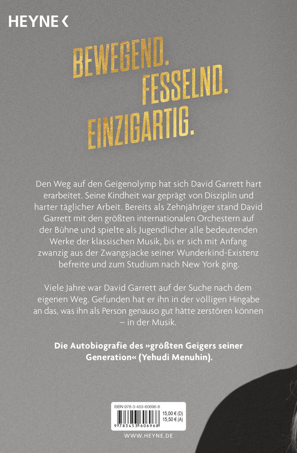 Bild: 9783453606968 | Wenn ihr wüsstet | David Garrett (u. a.) | Taschenbuch | 368 S. | 2024