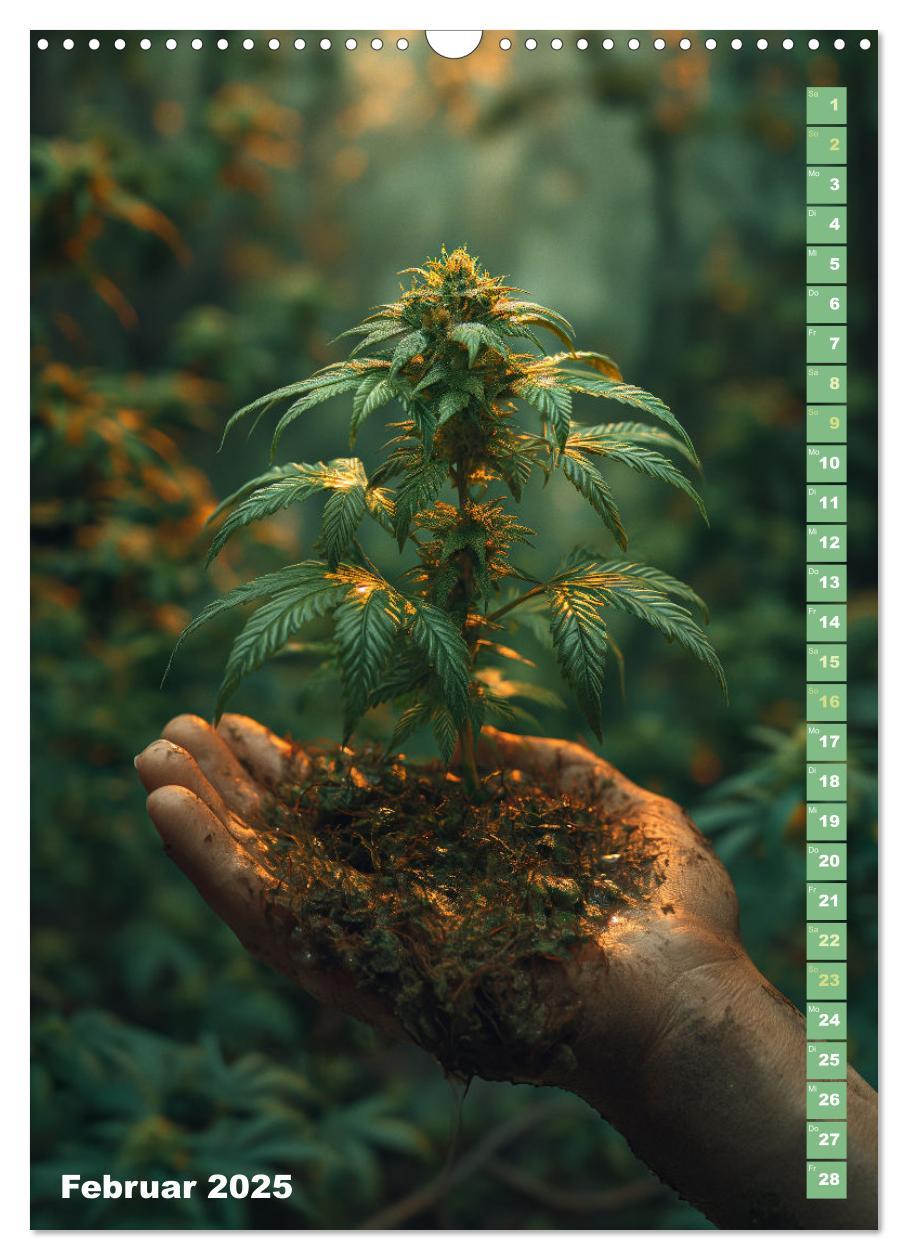 Bild: 9783383764721 | Rauschende Aussichten - Der ultimative Cannabis-Kalender...