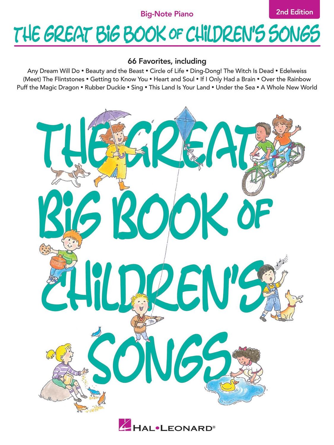 Cover: 884088908638 | The Great Big Book of Children's Songs | Big Note Songbook | Buch