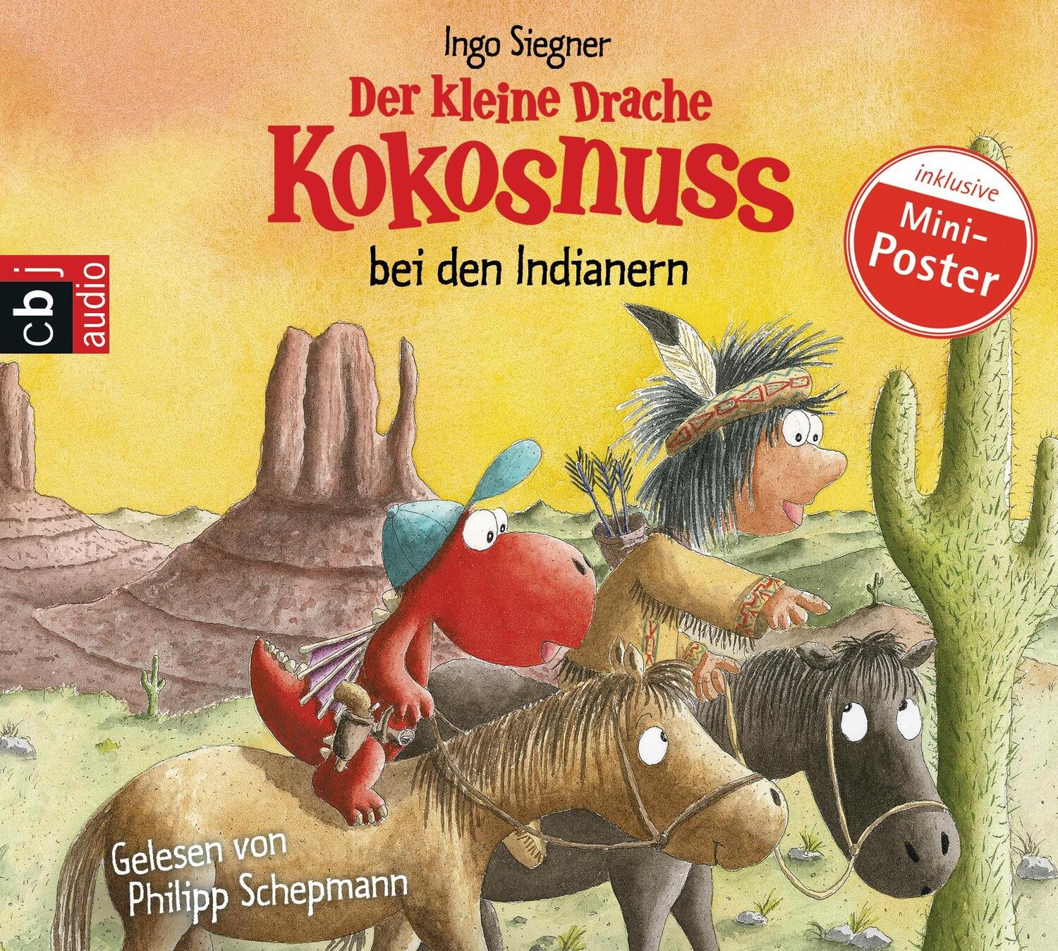 Cover: 9783837108972 | Der kleine Drache Kokosnuss 16 bei den Indianern | Ingo Siegner | CD