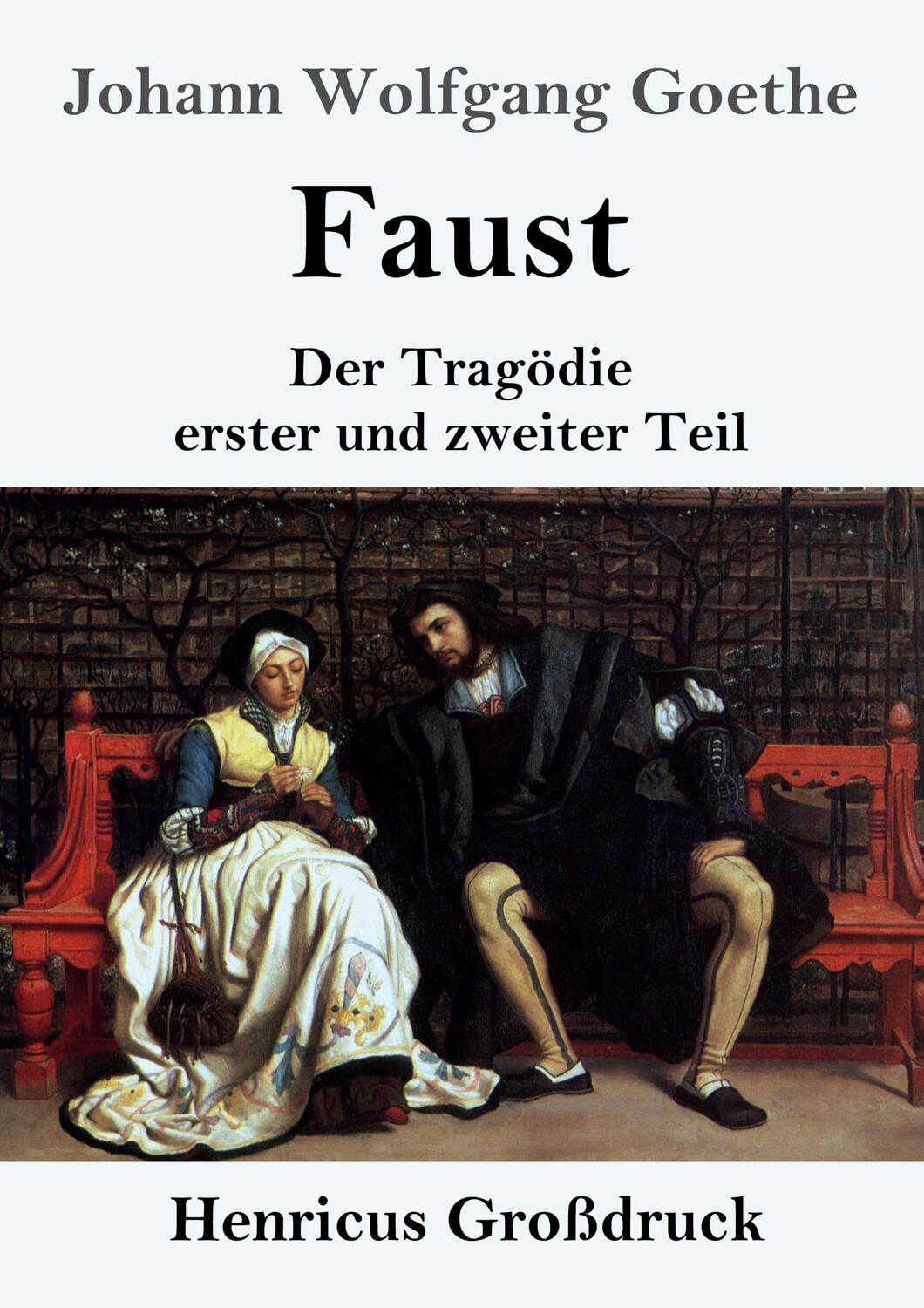 Cover: 9783847826835 | Faust (Großdruck) | Der Tragödie erster und zweiter Teil | Goethe