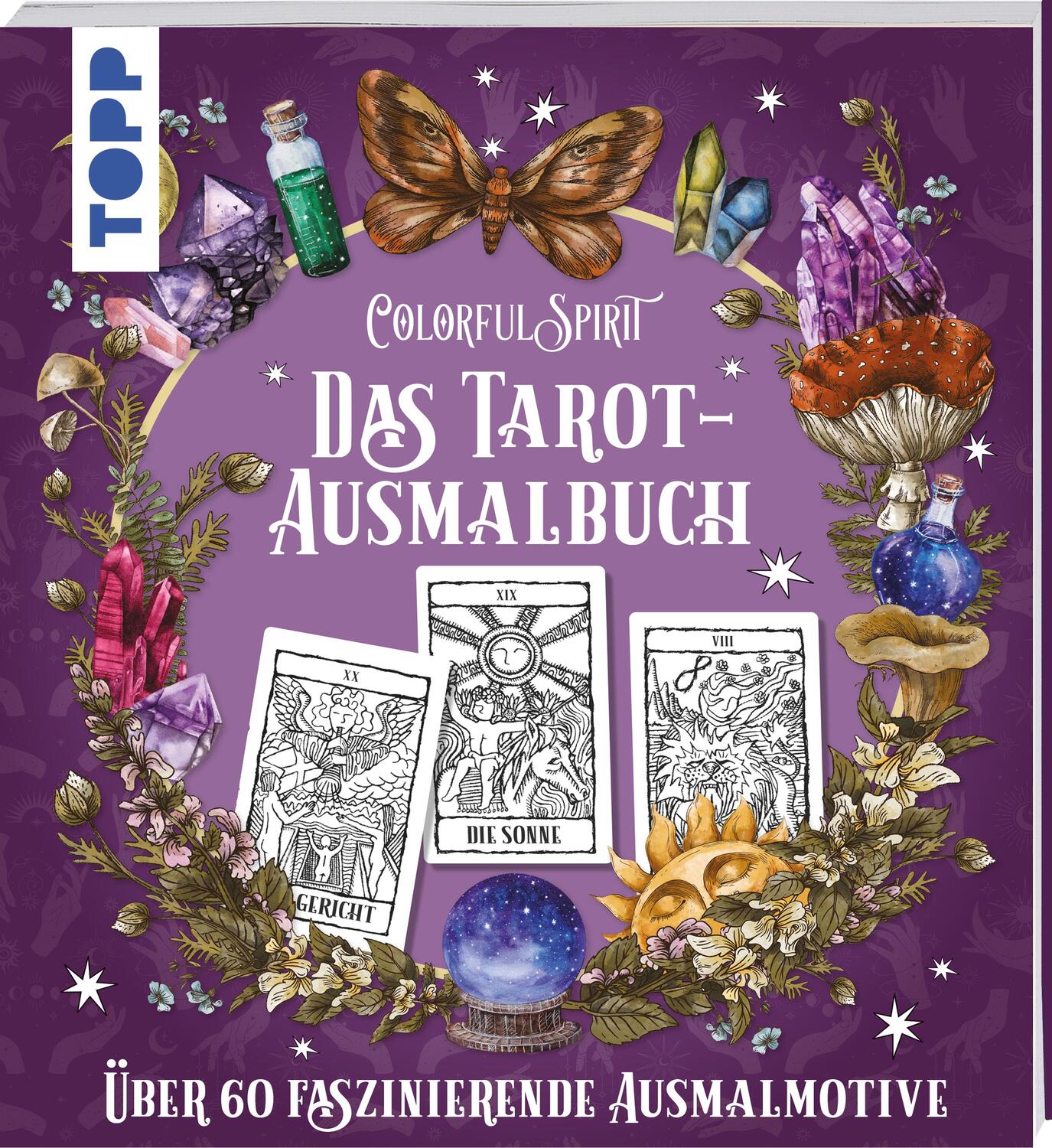 Cover: 9783735880307 | Colorful Spirit - Das Tarot-Ausmalbuch | Taschenbuch | Deutsch | 2022
