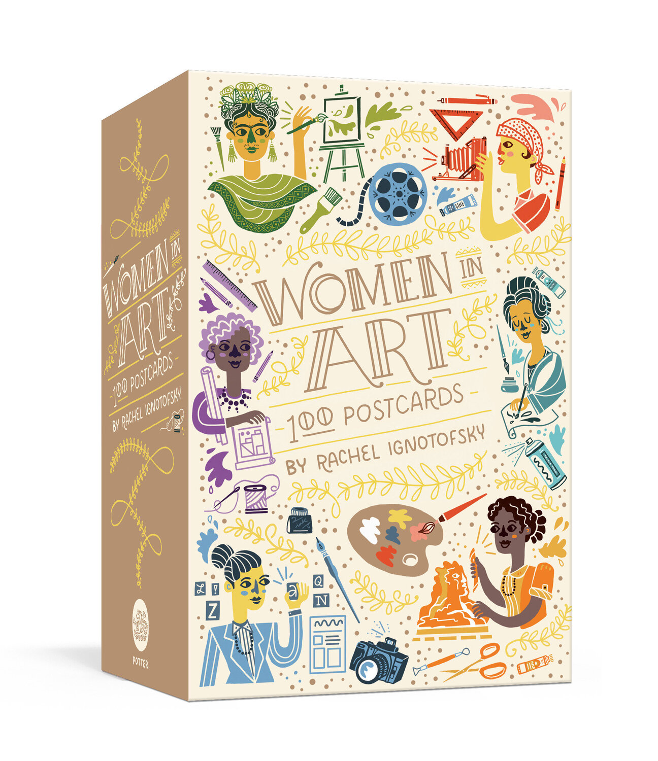 Cover: 9780593233337 | Women in Art: 100 Postcards | Rachel Ignotofsky | Box | Englisch